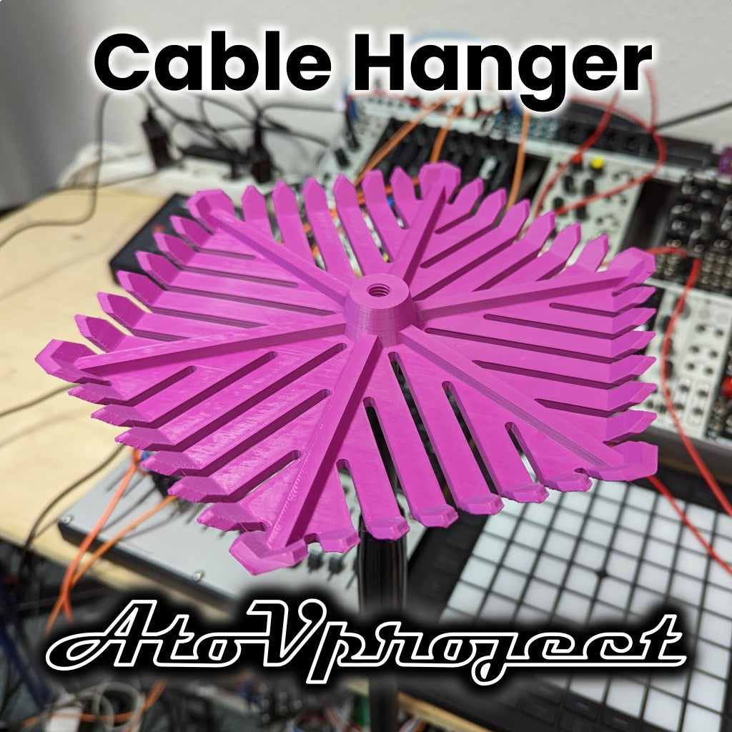 Eurorack Kabelholder til Mikrofonstativ