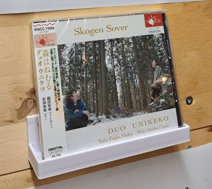 Vægmonteret CD-stativ