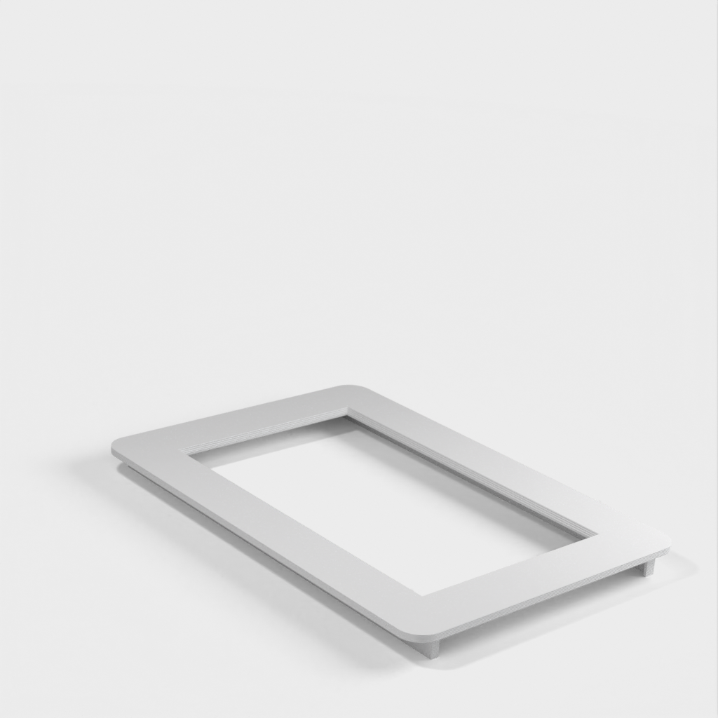 Kindle Fire 7 Digital Billedramme med Justerbar Stand og Aluminiumsfront