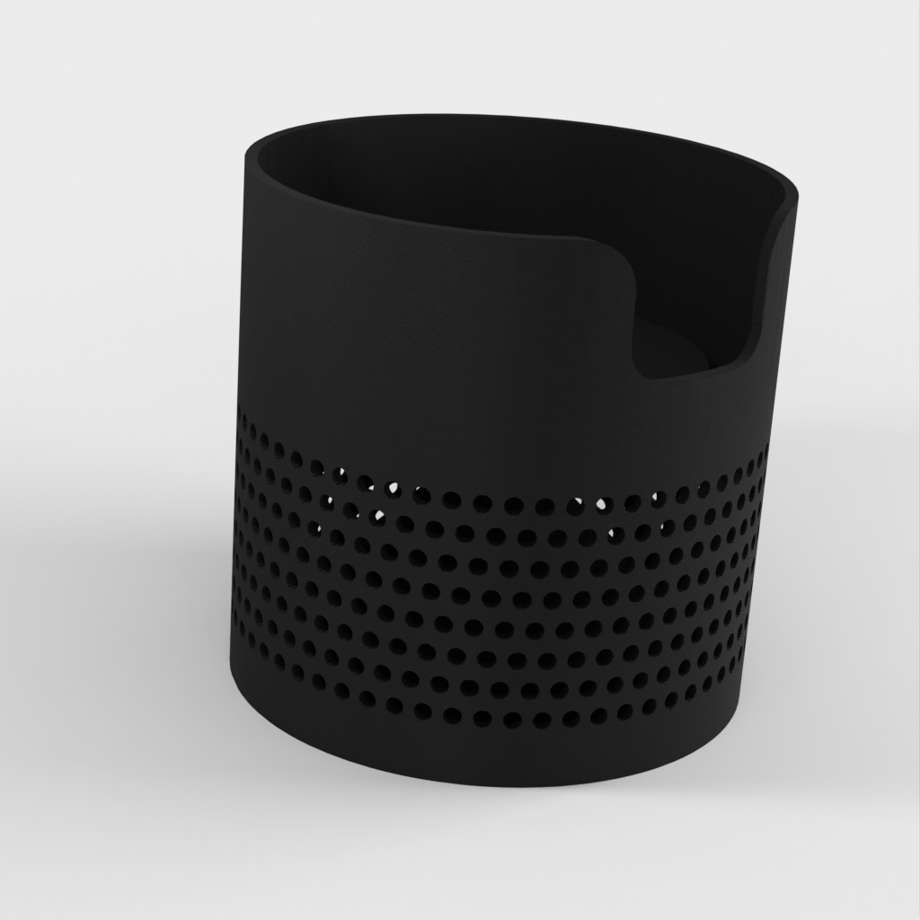 Amazon Echo Dot 2. Gen Stand REMIX med Akustisk etui og Dokstation
