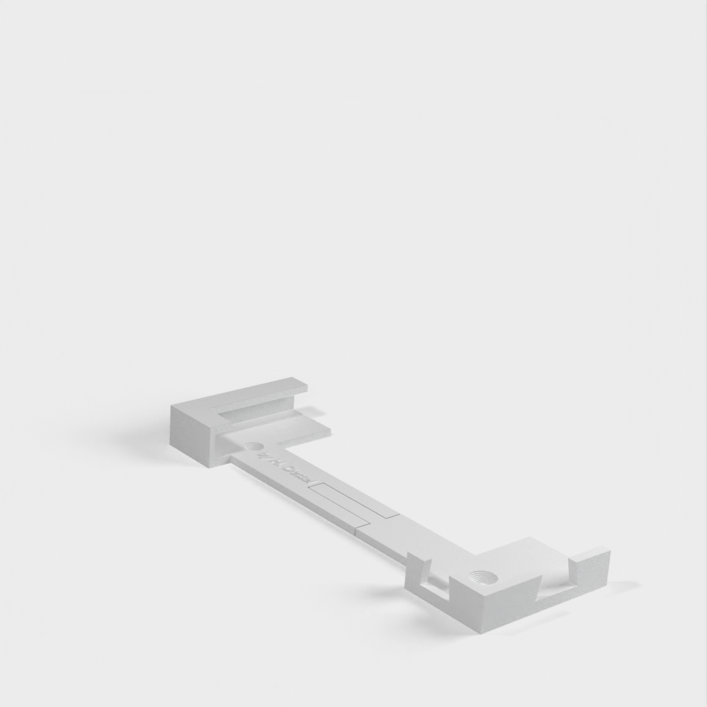 Fleksibel Vægmontering til Tablet med Sikker Hjørneklip