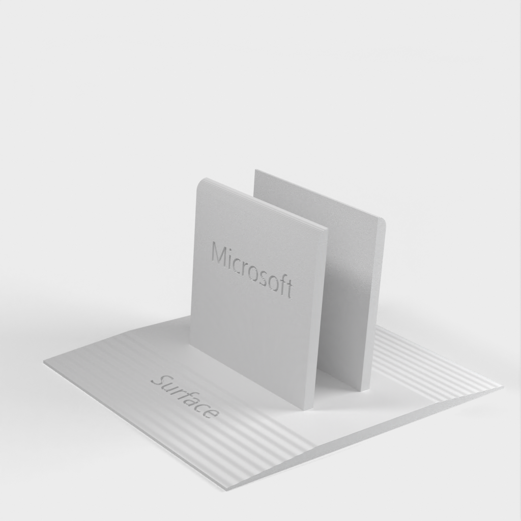 Surface Pro 1 Stand med indgraverede Microsoft-logoer