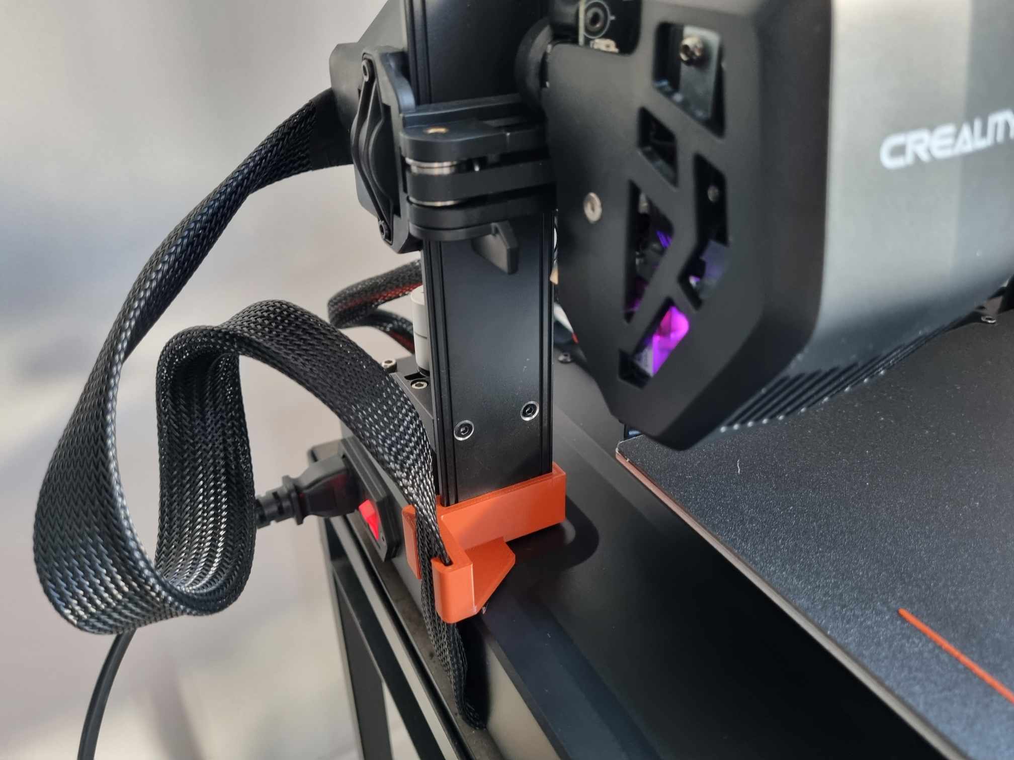 Ender 3 V3 SE/KE Kabelholder v2