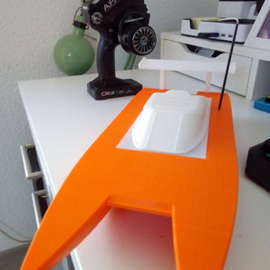 RC Jetbåd Remix – Modificerbart Skrog og Jetmotor Design