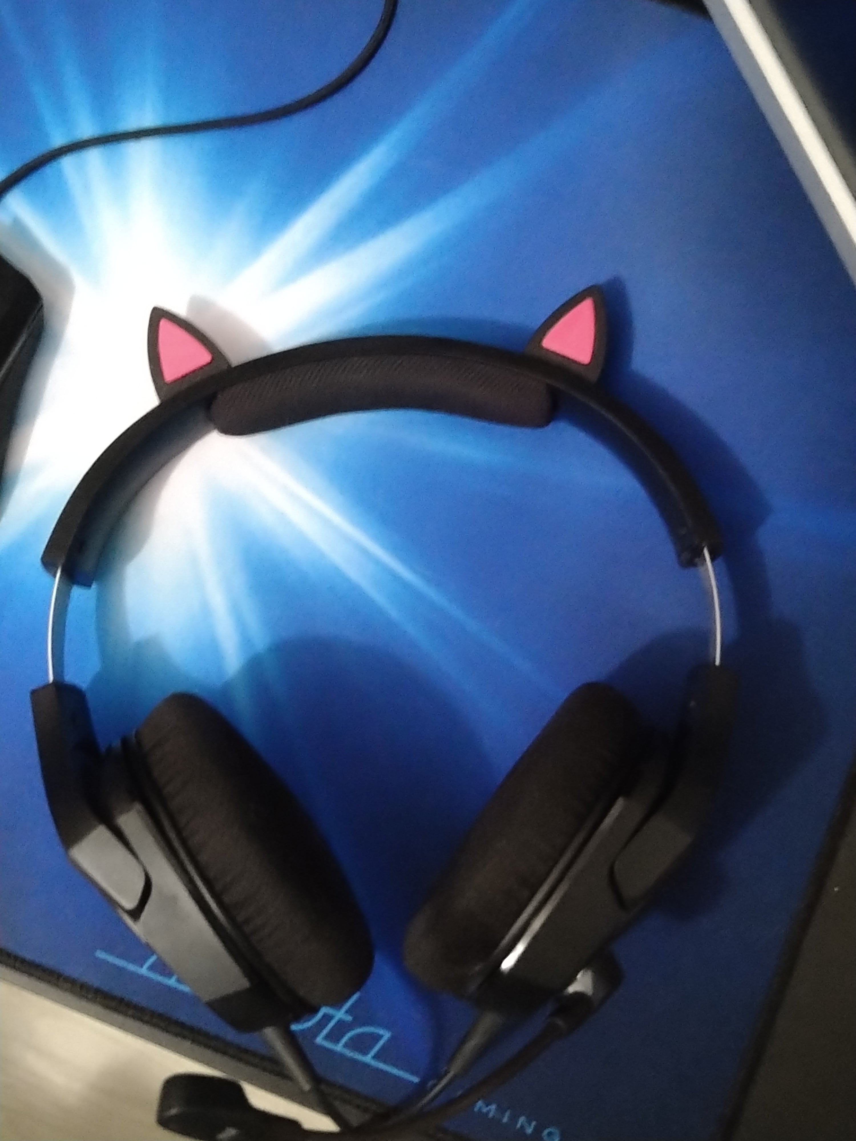 Sjove Katteører til HyperX Cloud Stinger Core Gaming Headset