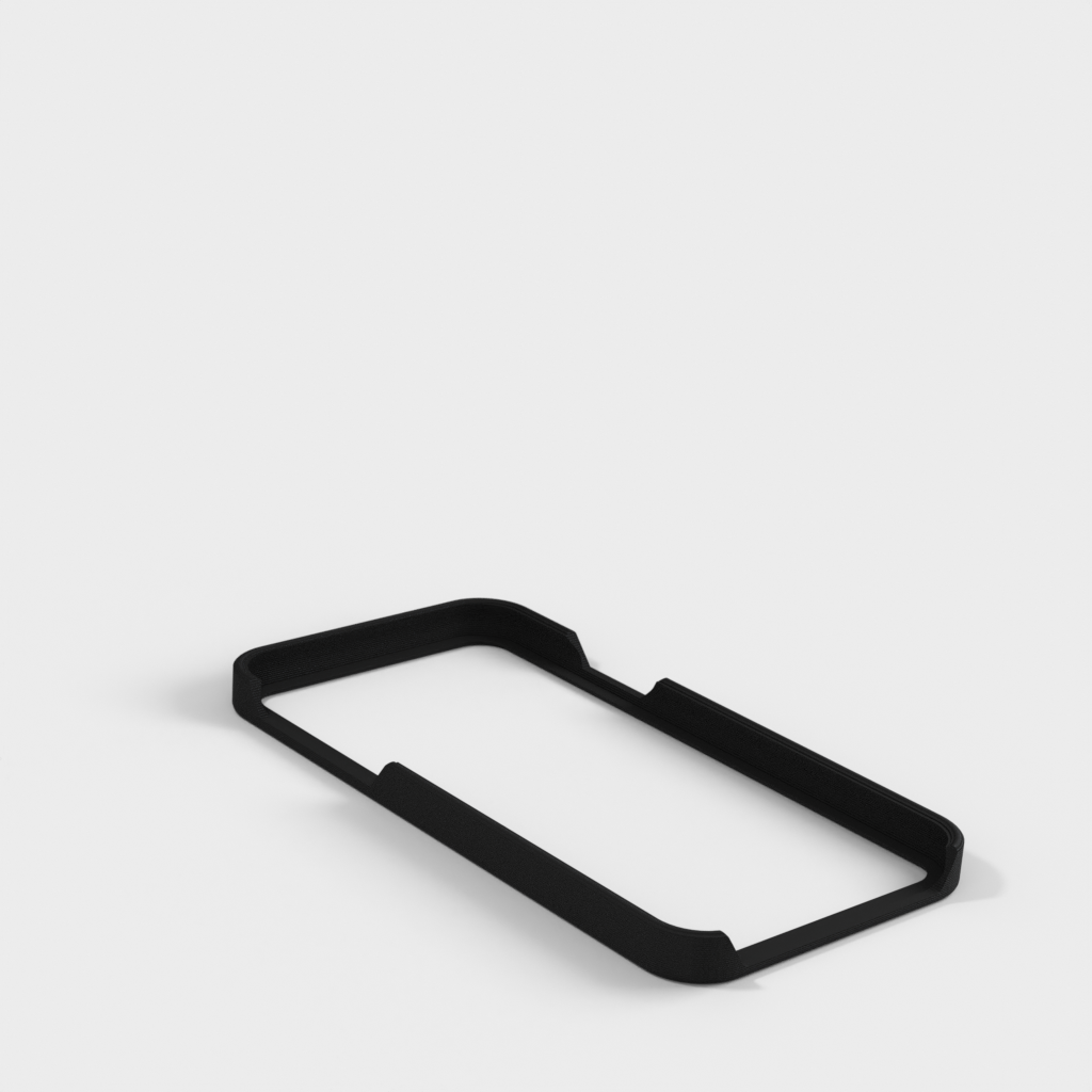 iPhone X bumper case med polstret bagside