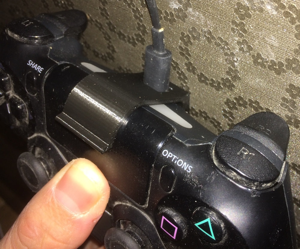 Vægmontering til PS4 Controller med Opladningsadgang