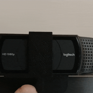 Skydbart Privatlivsdæksel til Logitech C920 Webcam
