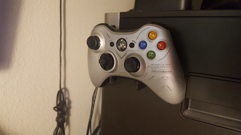 Vægmontering med slidser til Xbox 360 Controller