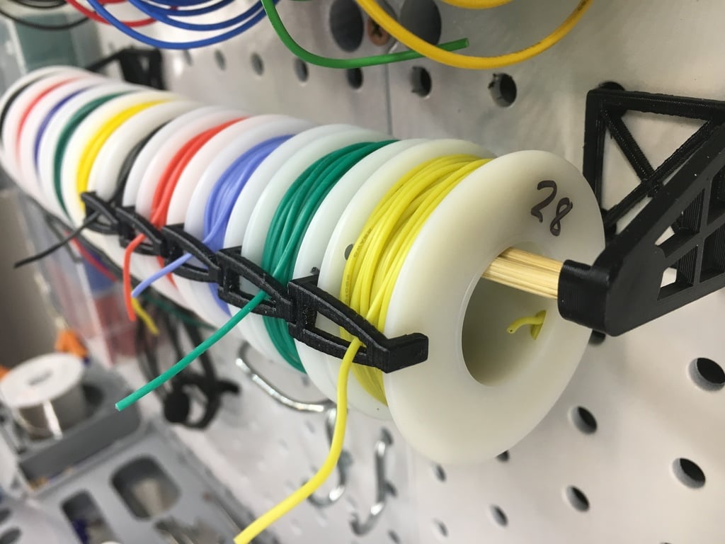 Pegboard Ledningsholder til Spoler