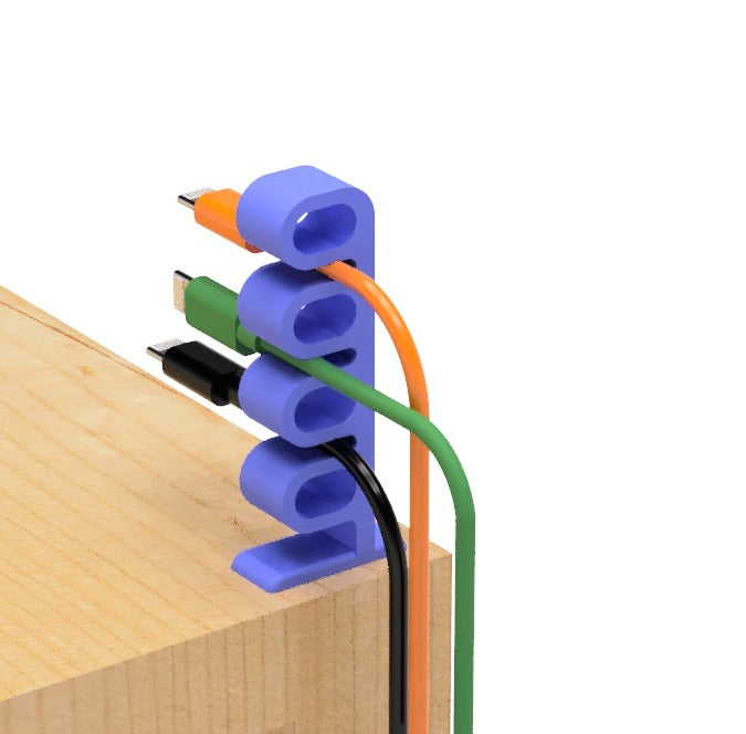 Ringformet USB Kabelholder