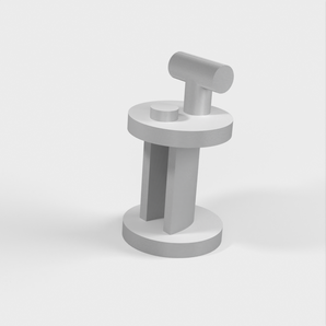 SKÅDIS Vægophængt Krog 19mm fra IKEA