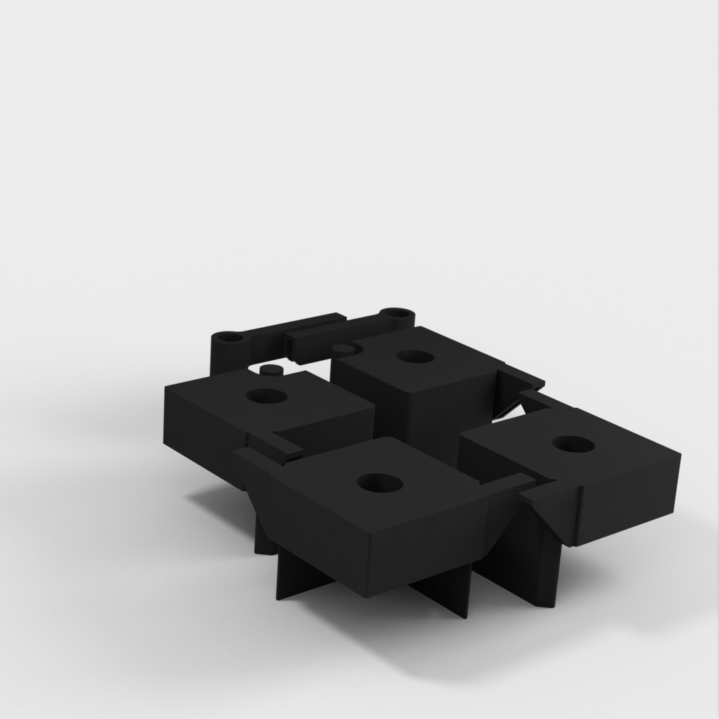 Forbedret Top Hjørner for Ikea Lack - 3D Printer Indkapsling