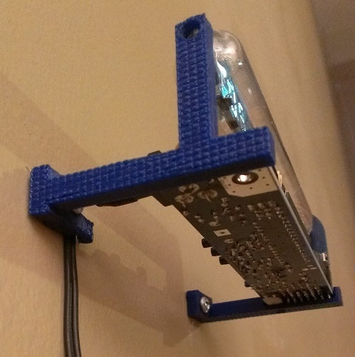 Vægmontering til Adafruit Ice Tube Ur