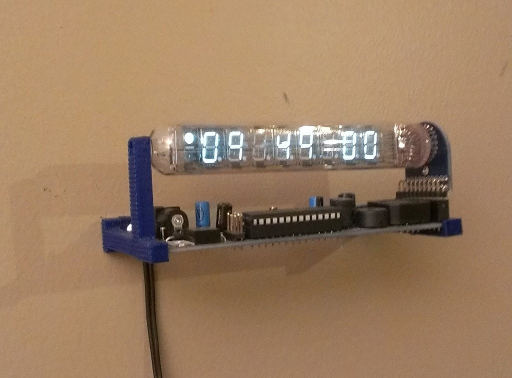 Vægmontering til Adafruit Ice Tube Ur
