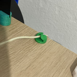 Kabelholder til Skrivebord