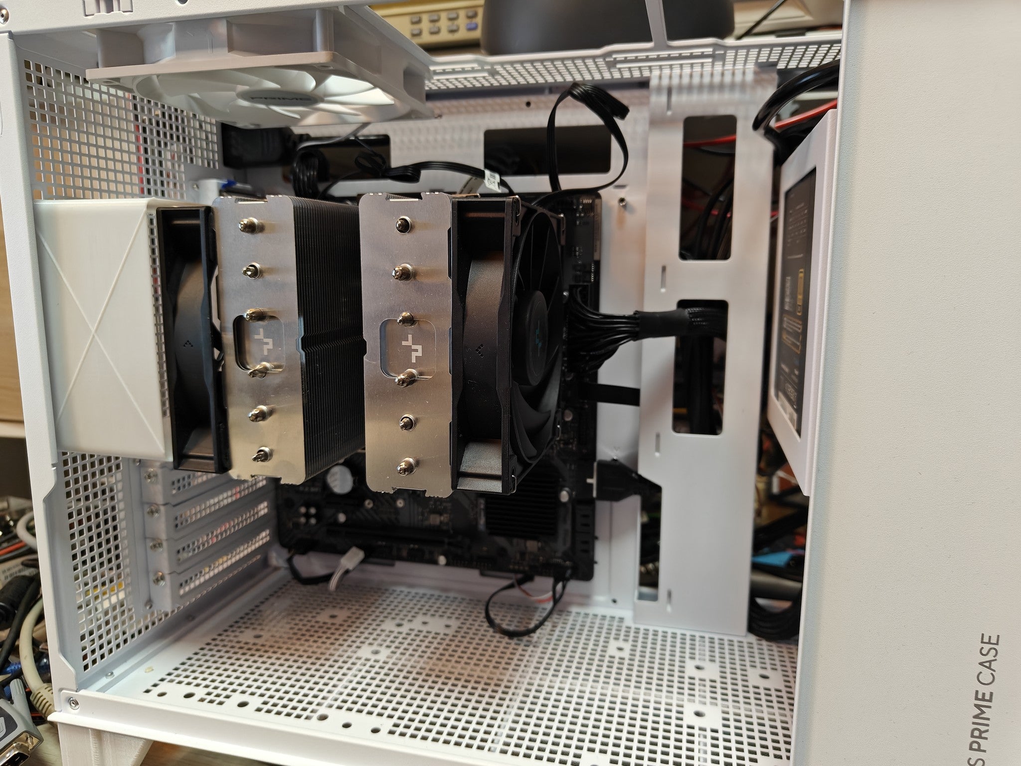 PC CPU Køleventilator Tunnel - Til 12cm Ventilator, 6.5cm Højde