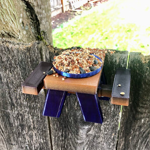 Egern Foderbænk i Picnicstil – Til Hegnsmontering
