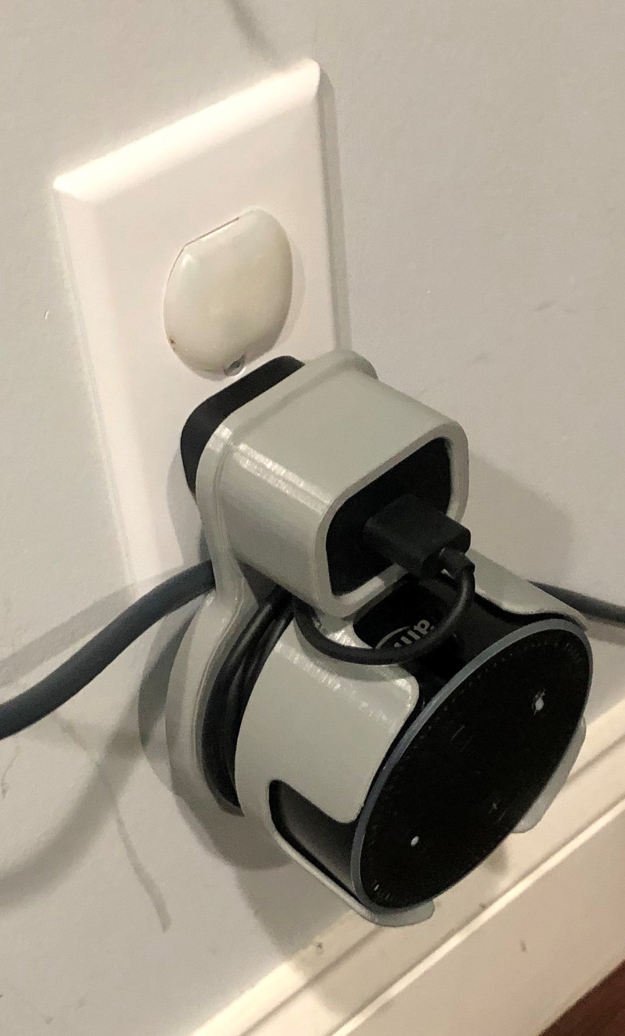 Smart Vægmontering til Echo Dot 2 (US-udtag)