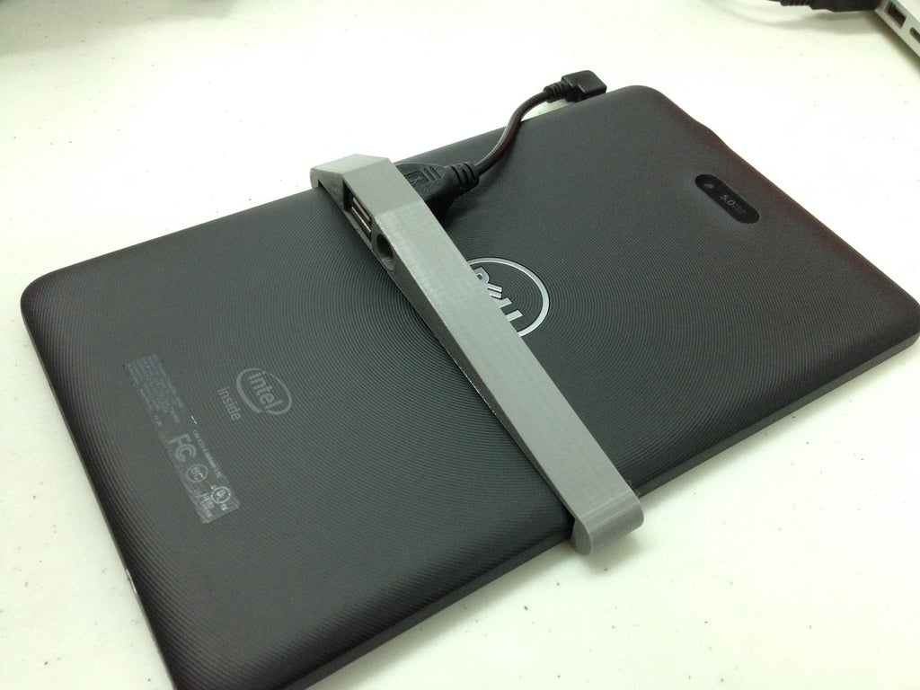 Dell Venue 8 Pro Tablet USB OTG Kabelholder & Stylusholder