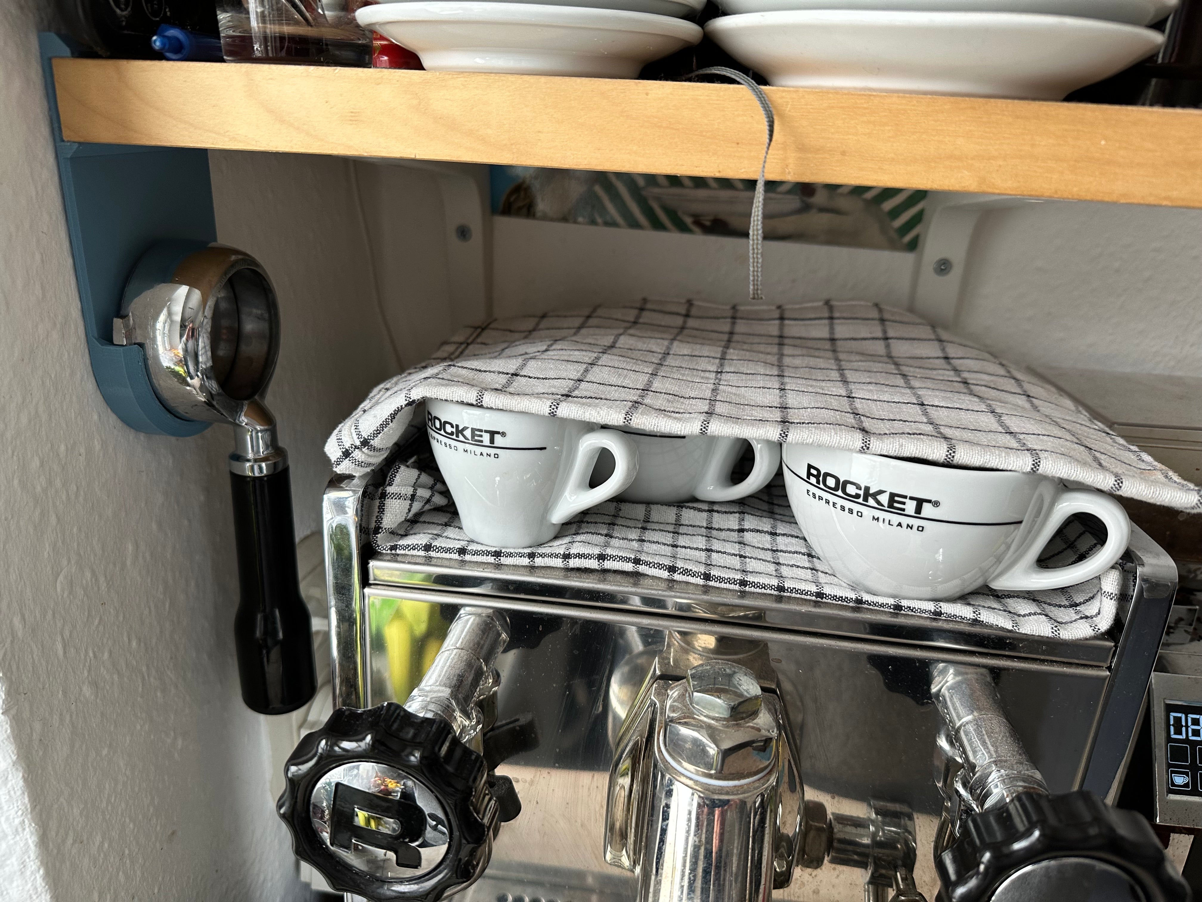Skrueløs Portafilterholder til Rocket Mozzafiato