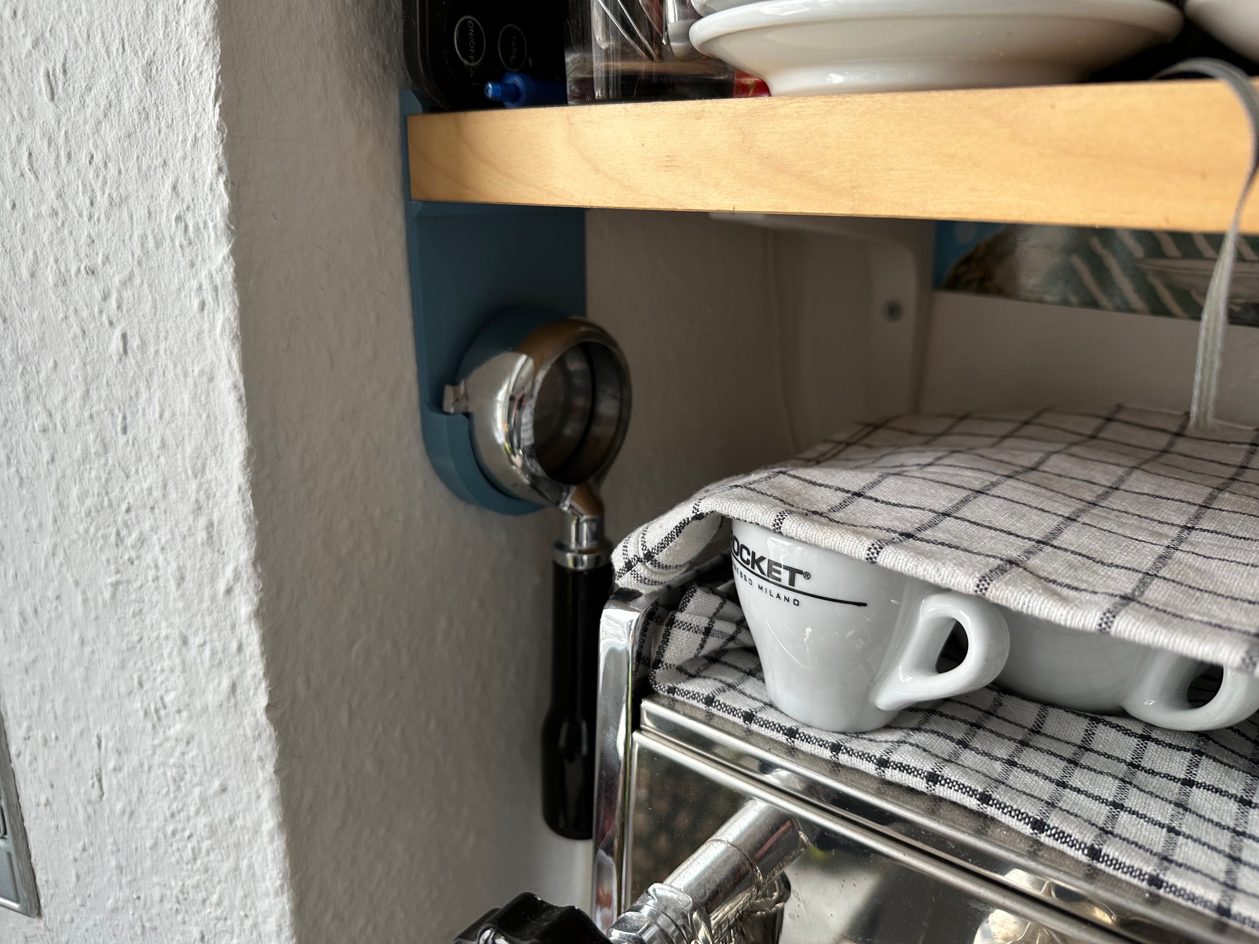 Skrueløs Portafilterholder til Rocket Mozzafiato