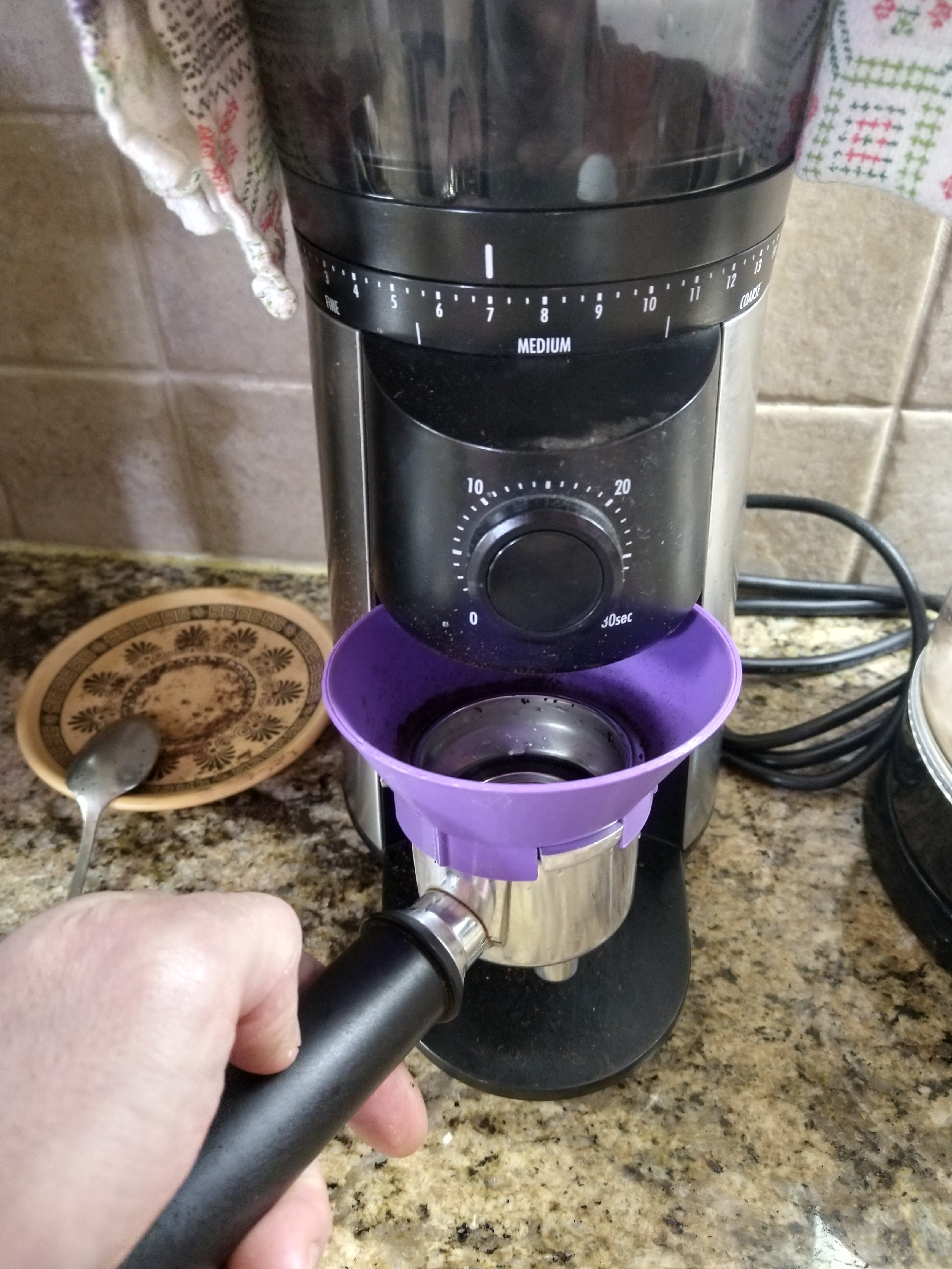 Portafilter Tragt til Espresso Kaffemaskine - 51mm