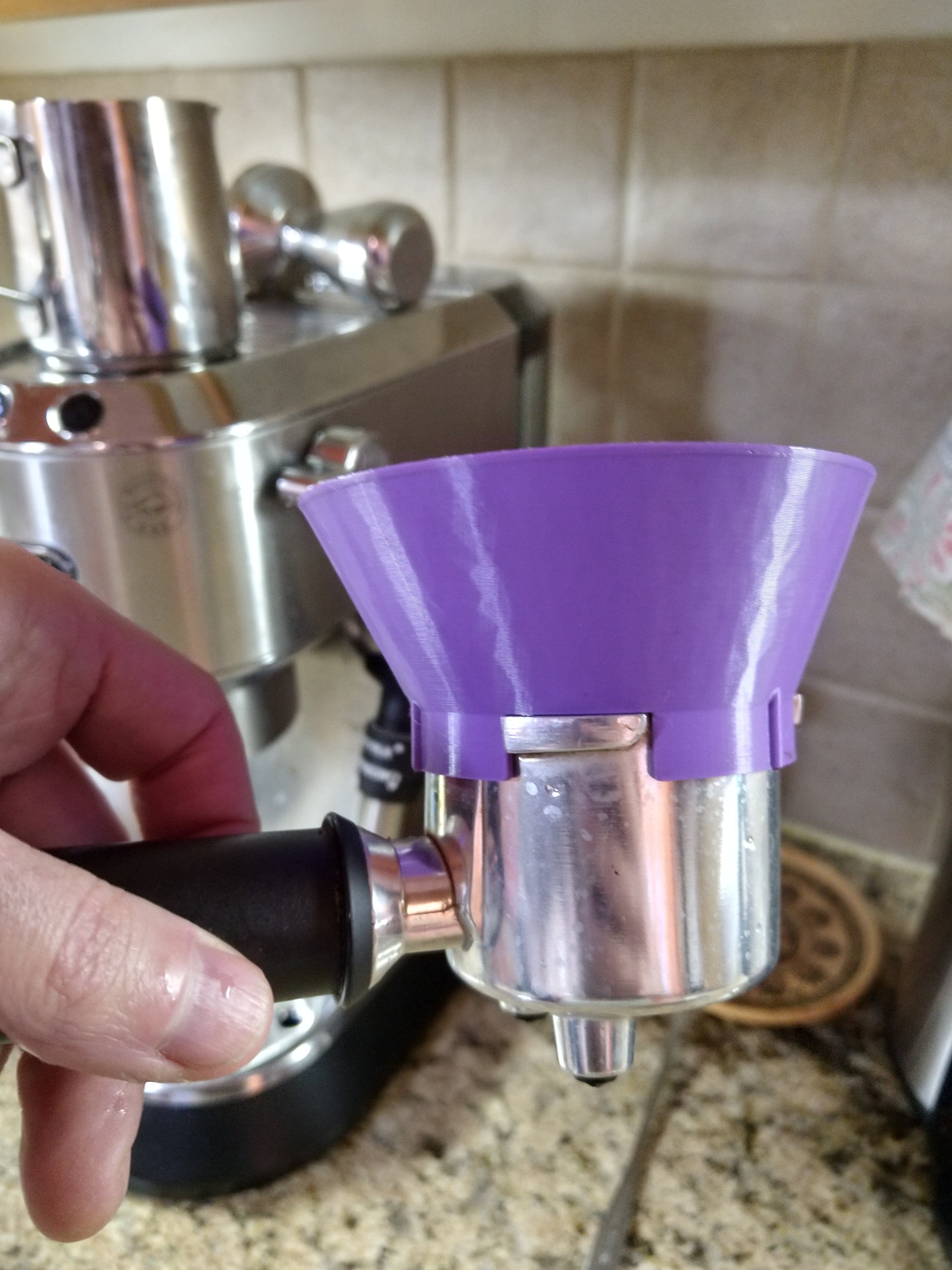 Portafilter Tragt til Espresso Kaffemaskine - 51mm