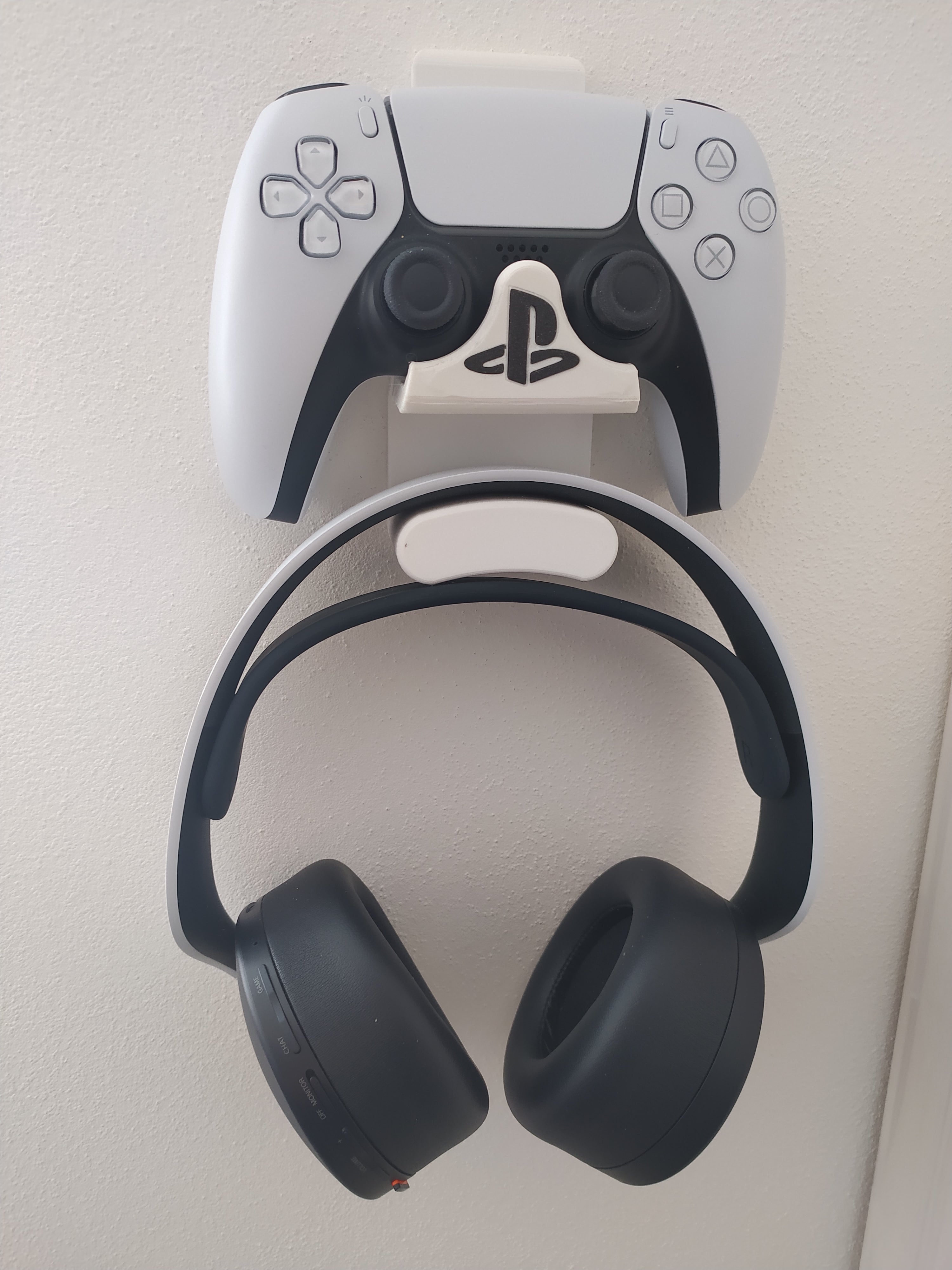 Vægmonteret Holder til PS5 Controller og Hovedtelefoner