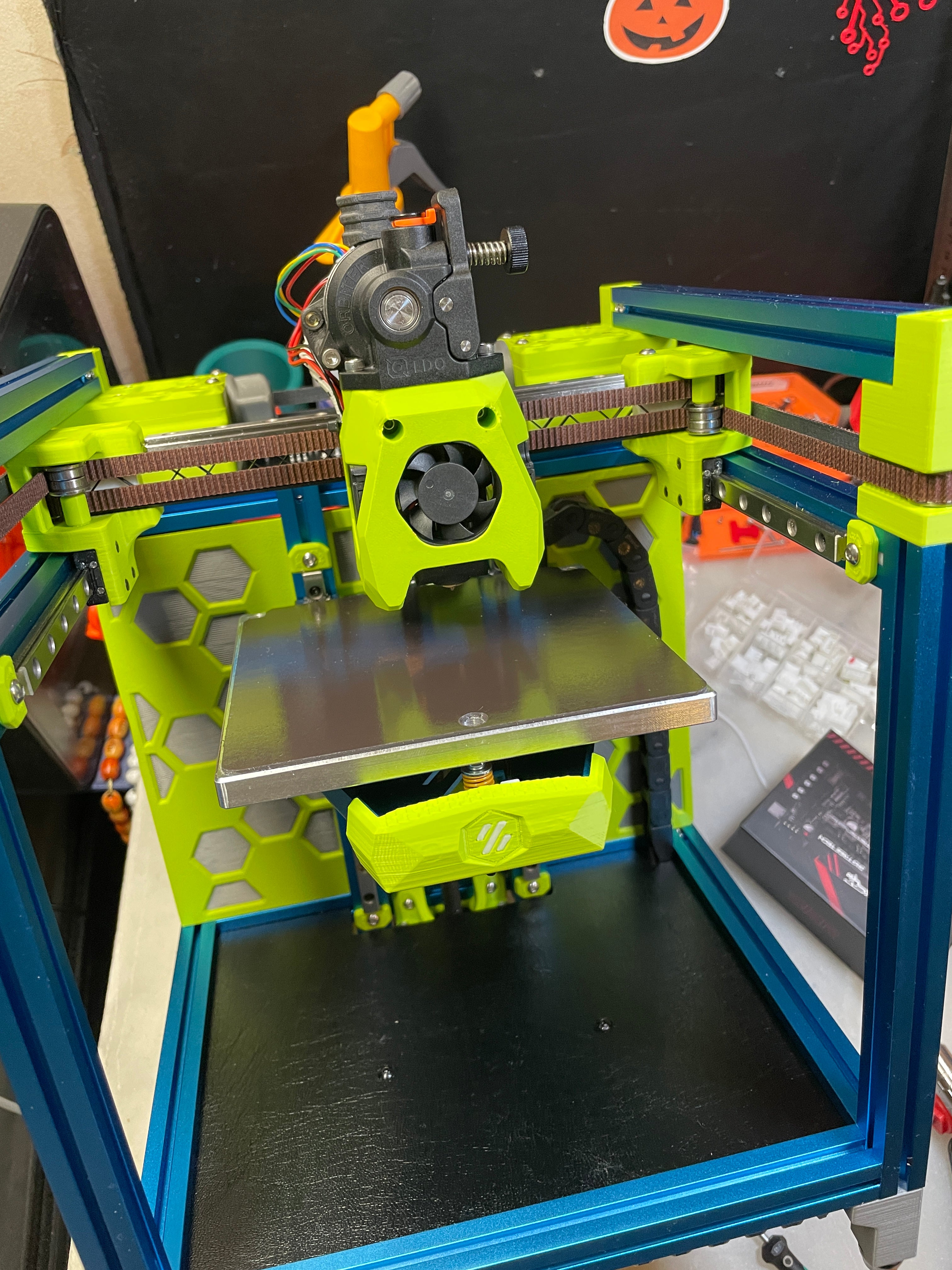 Orbiter V2 Voron Zero Mount med Umbilical Cord Toolhead