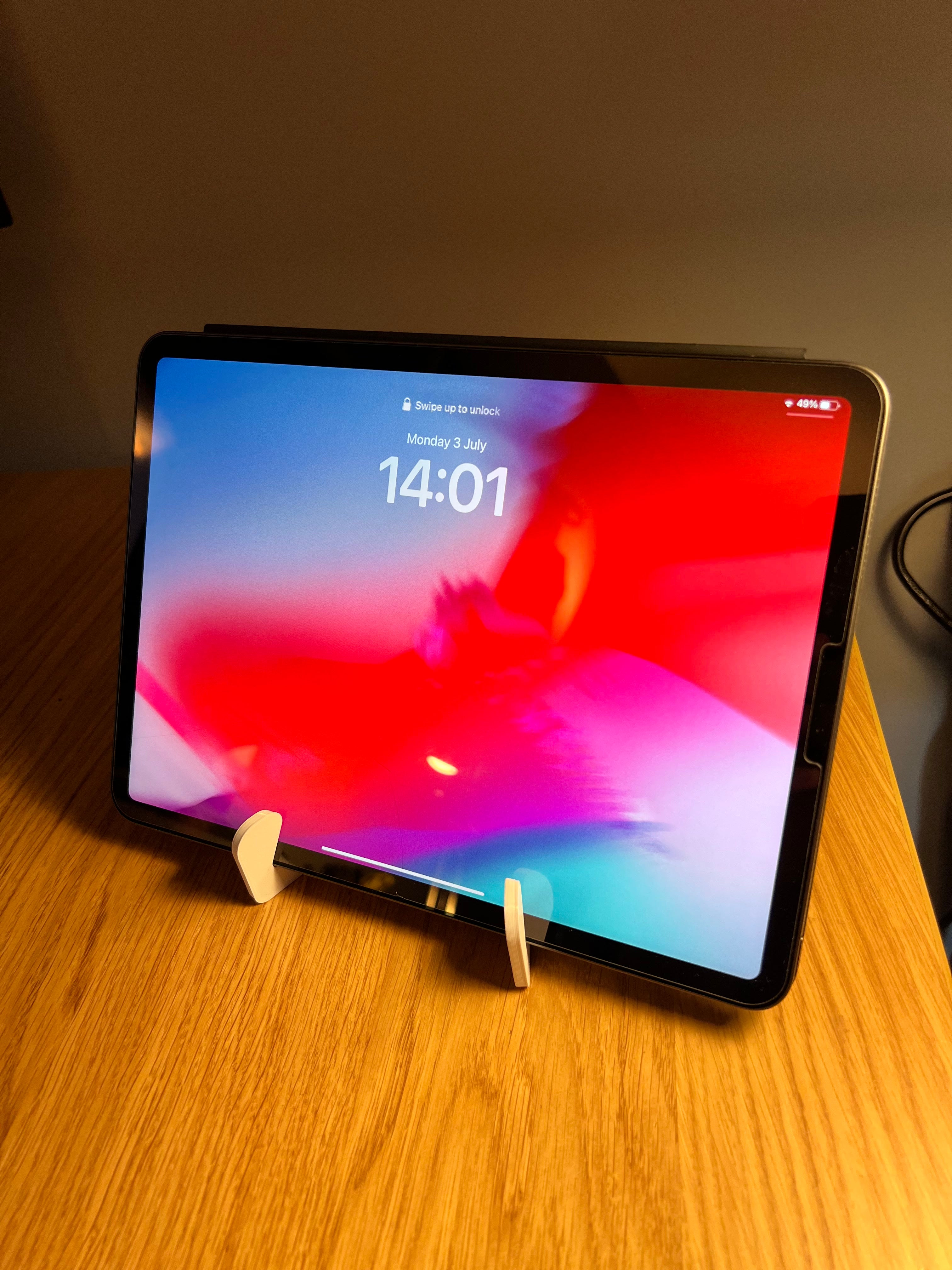 Bærbart Stativ til iPad og iPhone - Fleksibel og Stabil Tablet Holder