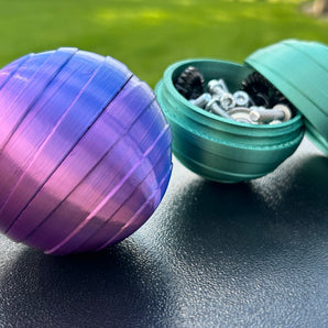 Threaded Sphere Container - Opbevaringsbeholder i sfærisk design