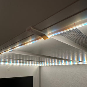 Hue Lysstrip Clips til IKEA SMÅSTAD Seng - Skånsom Montering