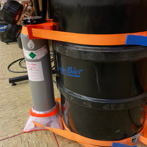 Stabil CO2-holder til ølfustager