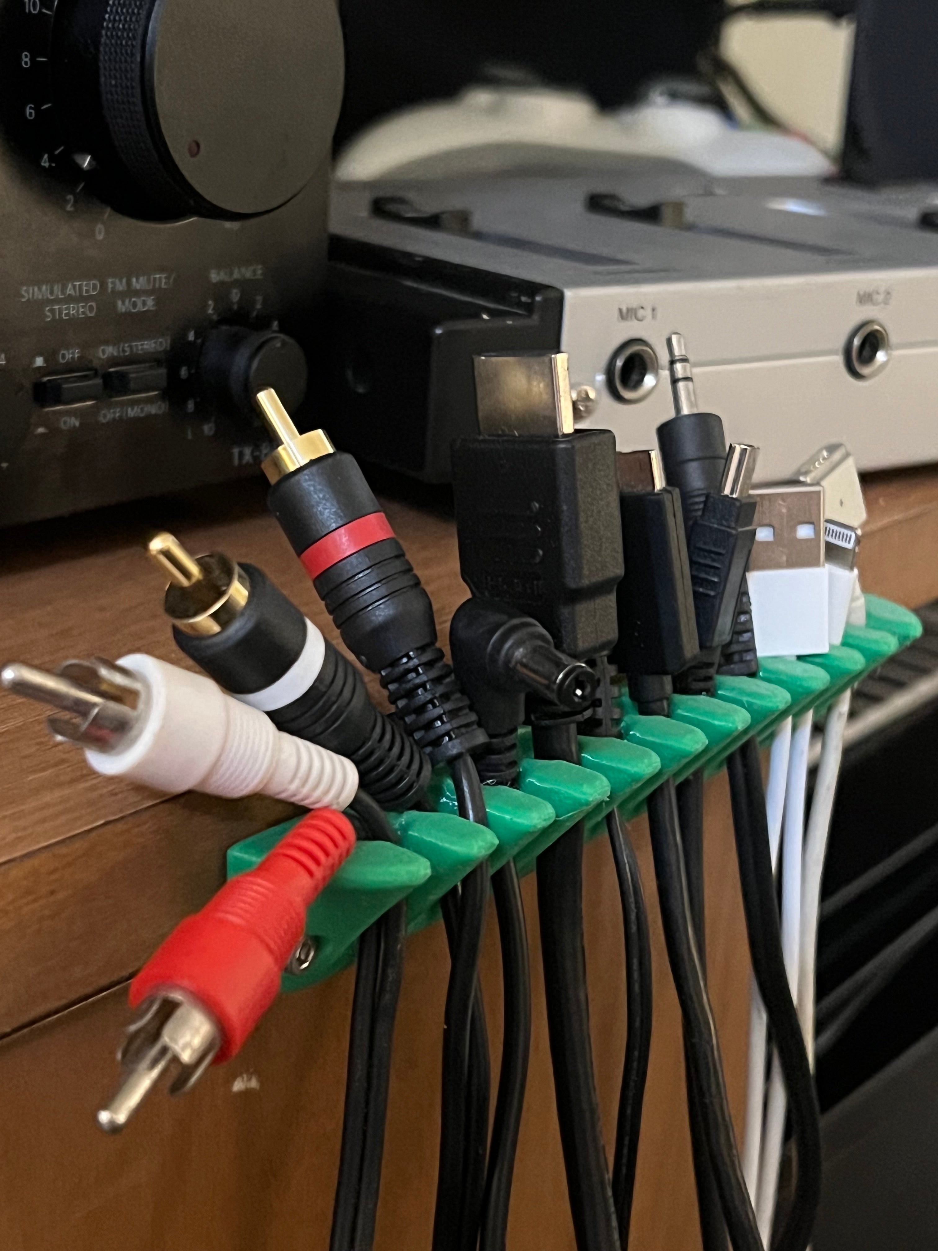 Rake Rack Kabel- og Ledningsholder