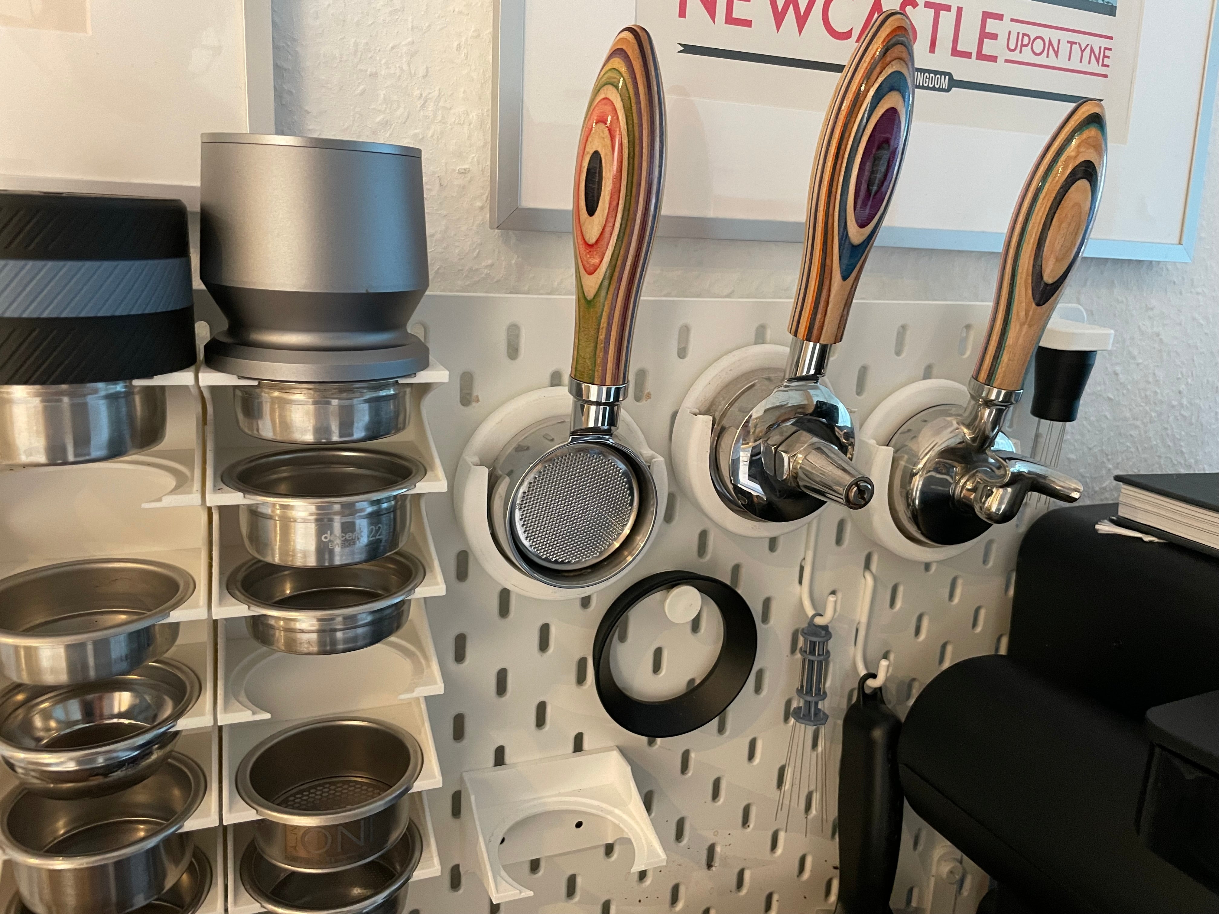 58mm Portafilterholder til Skadis - Decent Espresso Kompatibel
