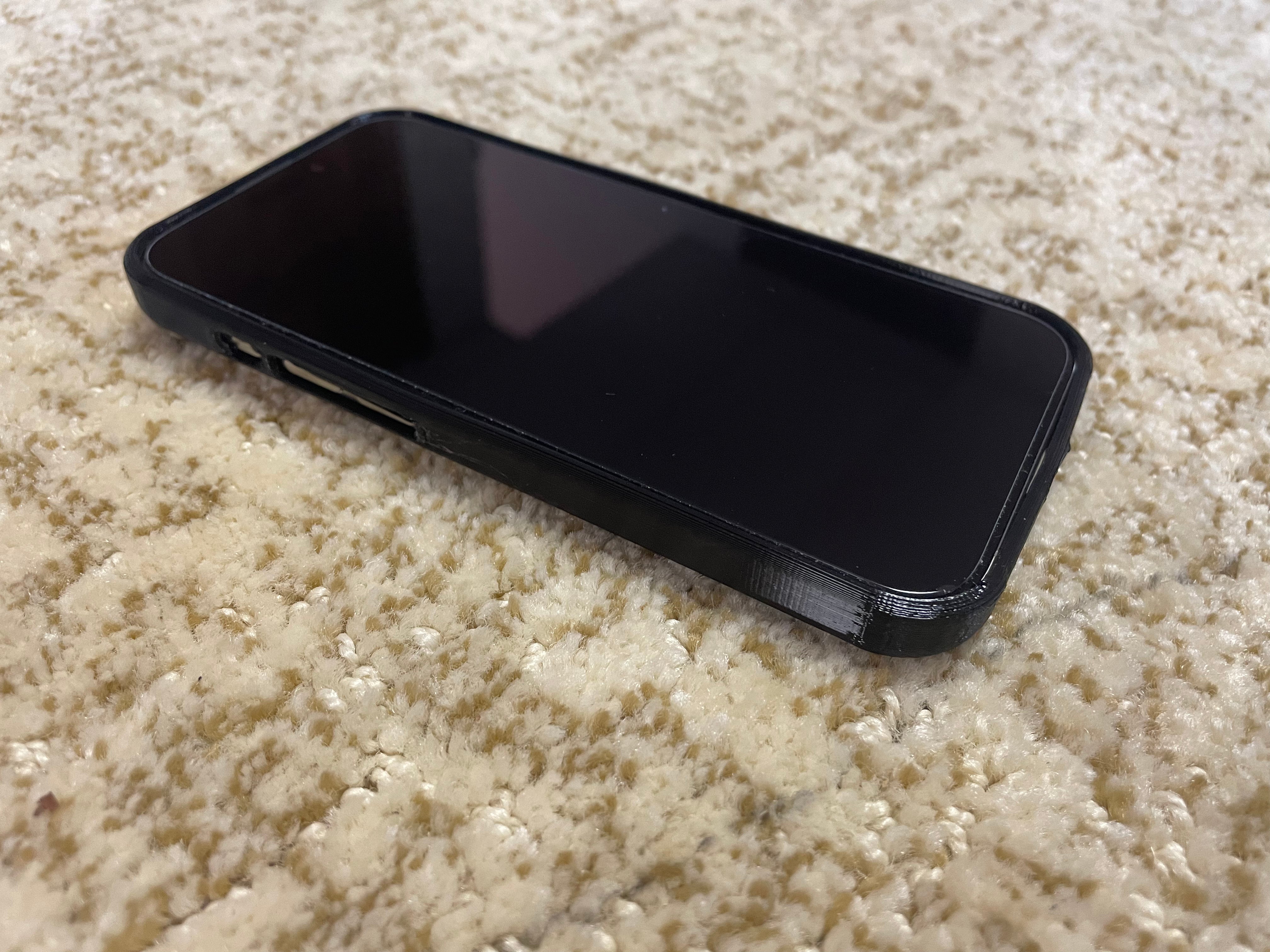 TPU-etui til iPhone 15 Pro med kameraguard