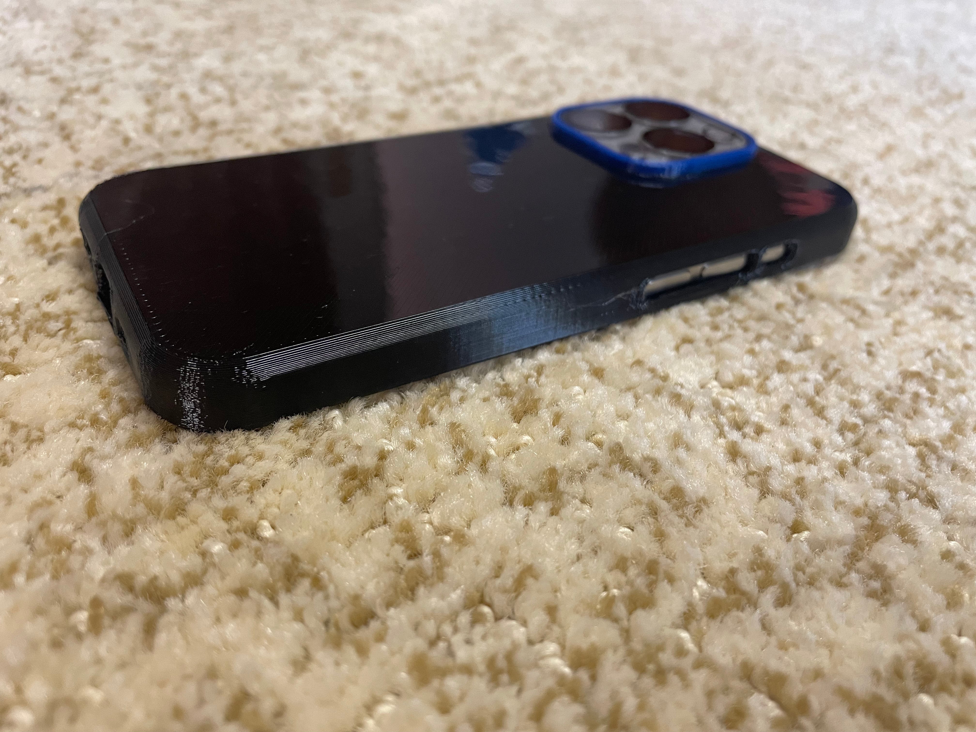 TPU-etui til iPhone 15 Pro med kameraguard