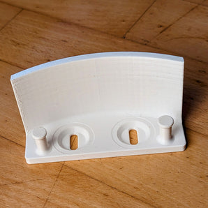 Skadis Hovedtelefonholder med Ledningsstyring til T-Clip System