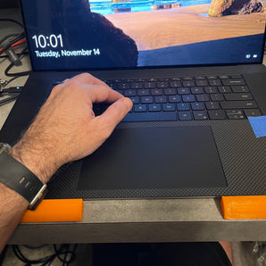 Ergonomisk Håndledsstøtte til Tastatur og Bærbar PC