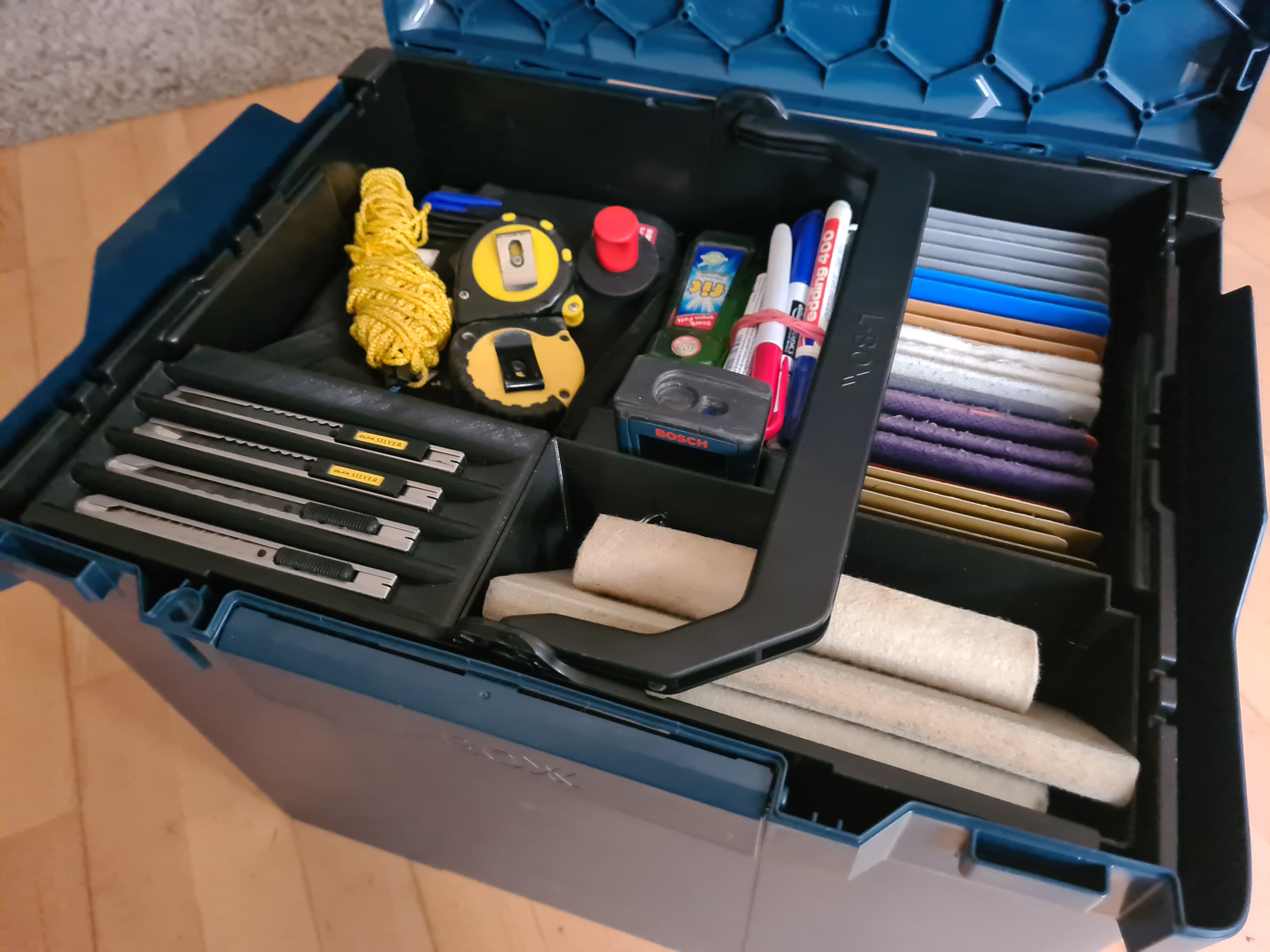 Modulær Knivboks til BOSCH L-Boxx og Sortimo Systemer