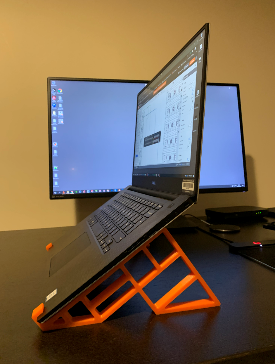 Dell XPS 15 Laptop Stand til ergonomisk skrivebordsplacering