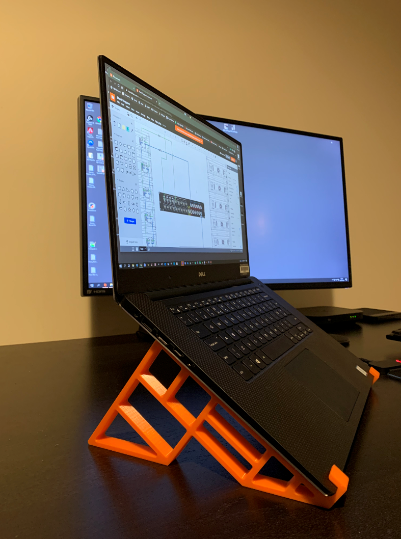 Dell XPS 15 Laptop Stand til ergonomisk skrivebordsplacering