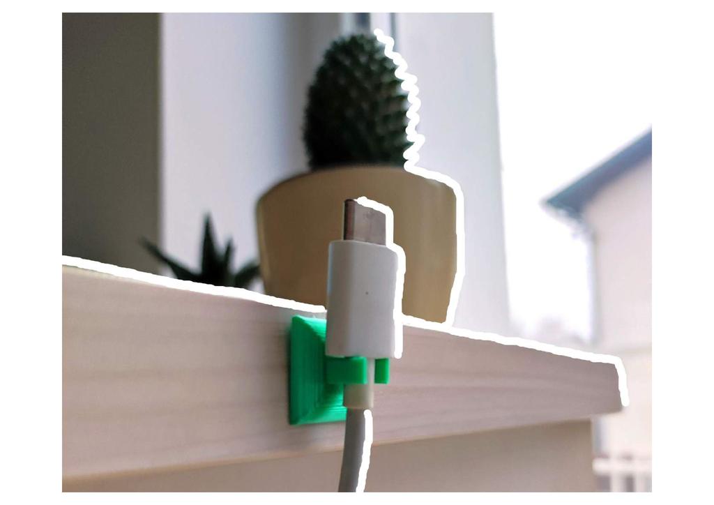 USB Kabelholder