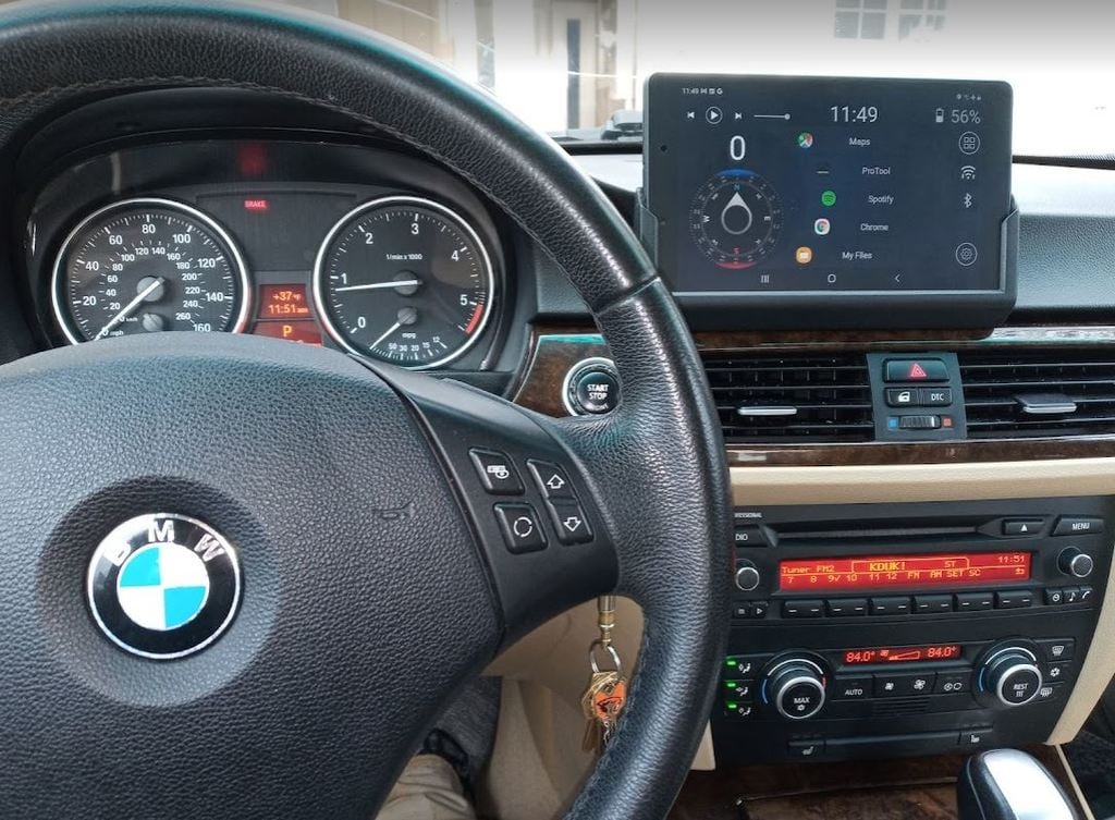 BMW E90 Samsung Tablet Holder til Dashboard