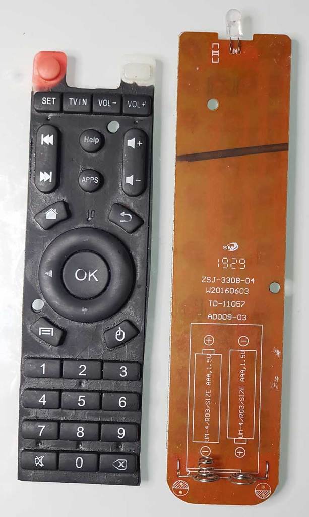 Erstatnings TV IPTV fjernbetjening