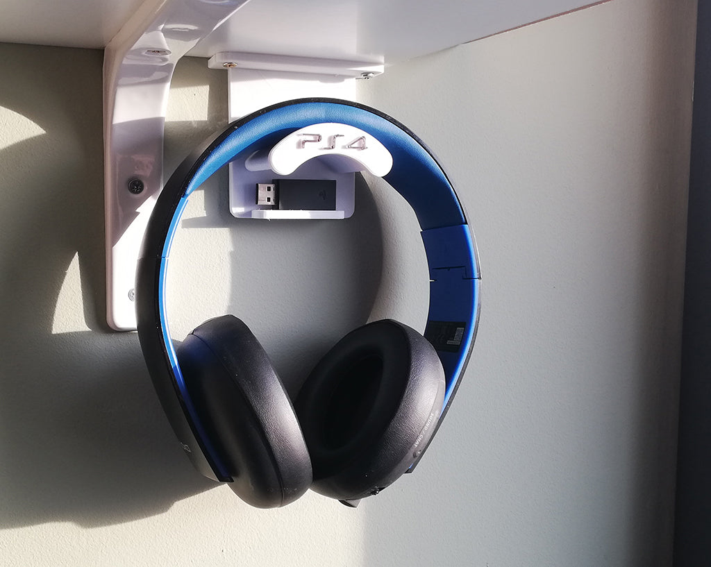 PS4 Hovedtelefoner Underhyldebeslag med USB-hylde
