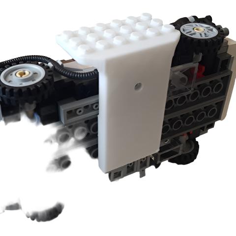 Vægmontering til Lego DeLorean (21103)