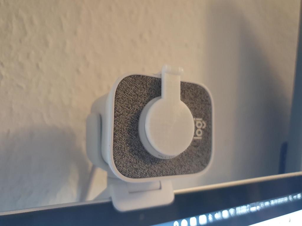 Logitech StreamCam Linsecover med Integreret Hængsel