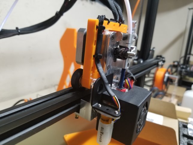 Micro Swiss Direct Drive Kabelstøttebeslag